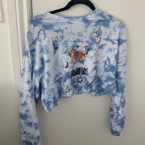 NWT 🔸 Garage cropped long sleeve shirt